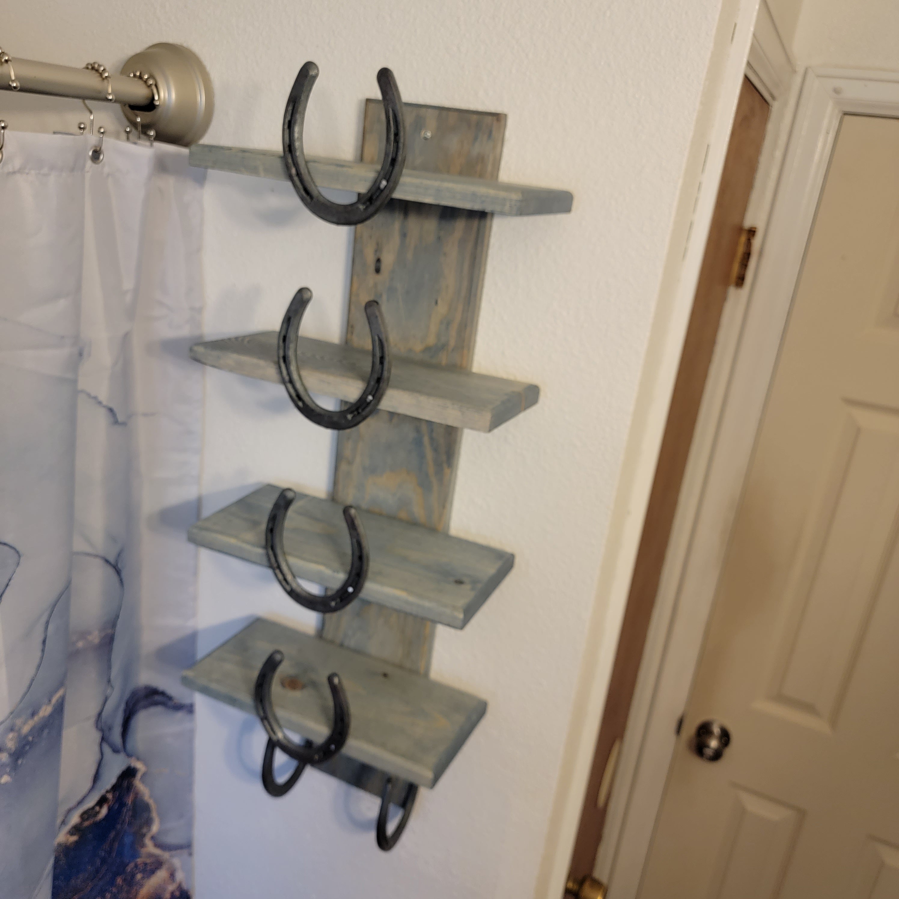 The Wash-House Rack: Heritage Bathroom Towel Organizer