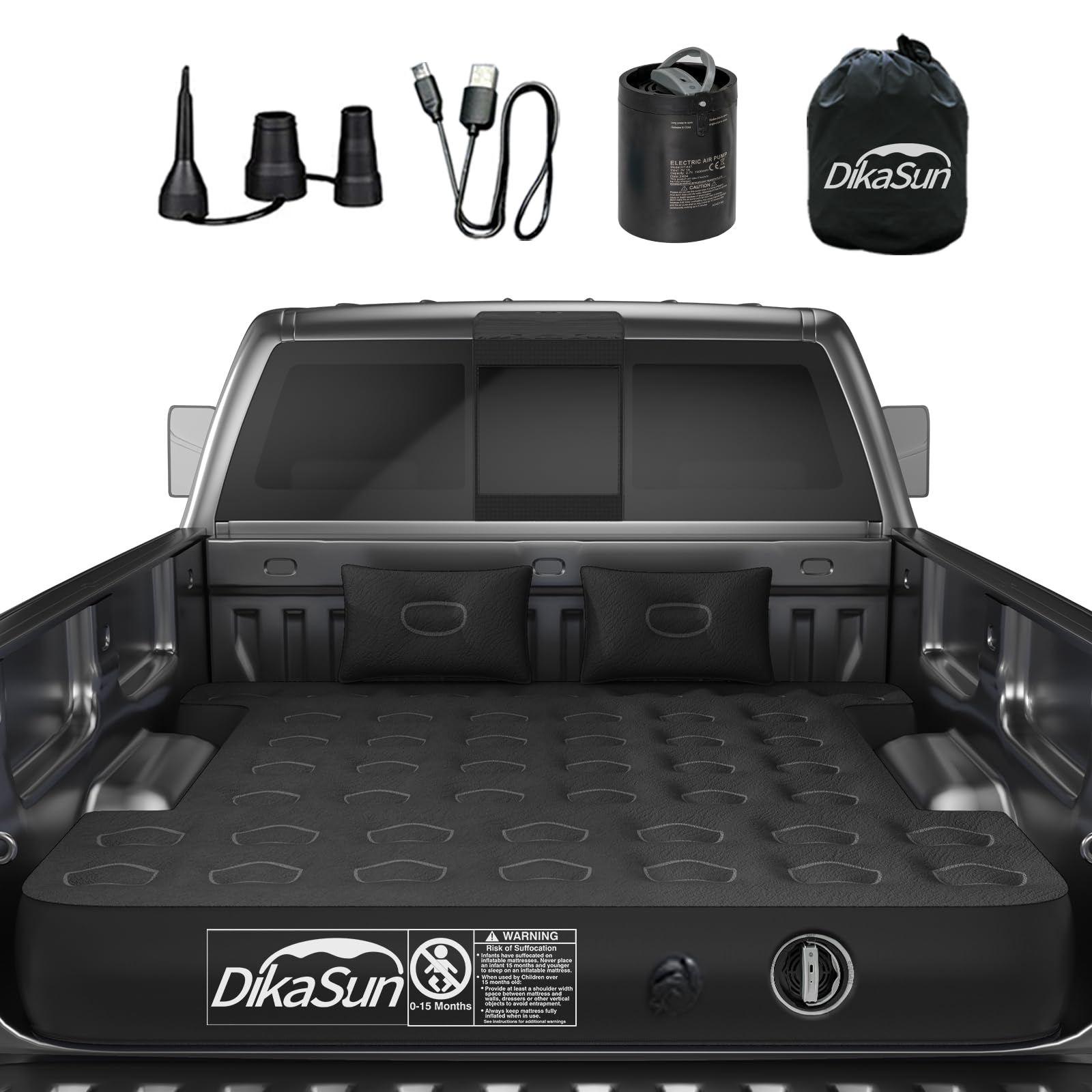 DikaSun Toyota 5.5-5.8ft | 6-6.5'  Truck Bed Air Mattress