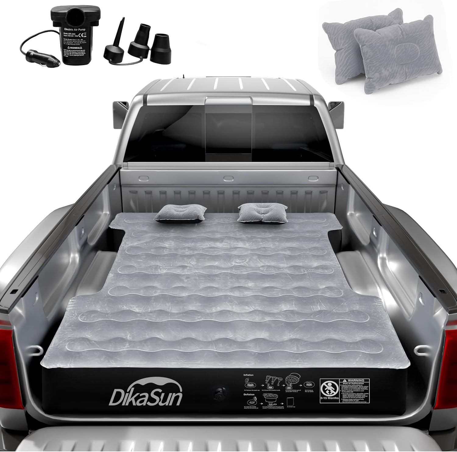 DikaSun Toyota 5.5-5.8ft | 6-6.5'  Truck Bed Air Mattress