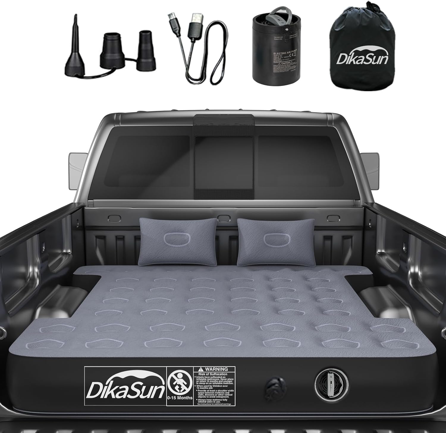 DikaSun Toyota 5.5-5.8ft | 6-6.5'  Truck Bed Air Mattress