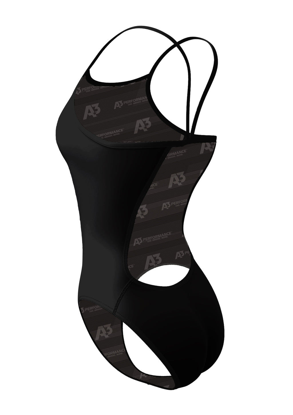 A3 Performance Solid Female Flashback Swimsuit