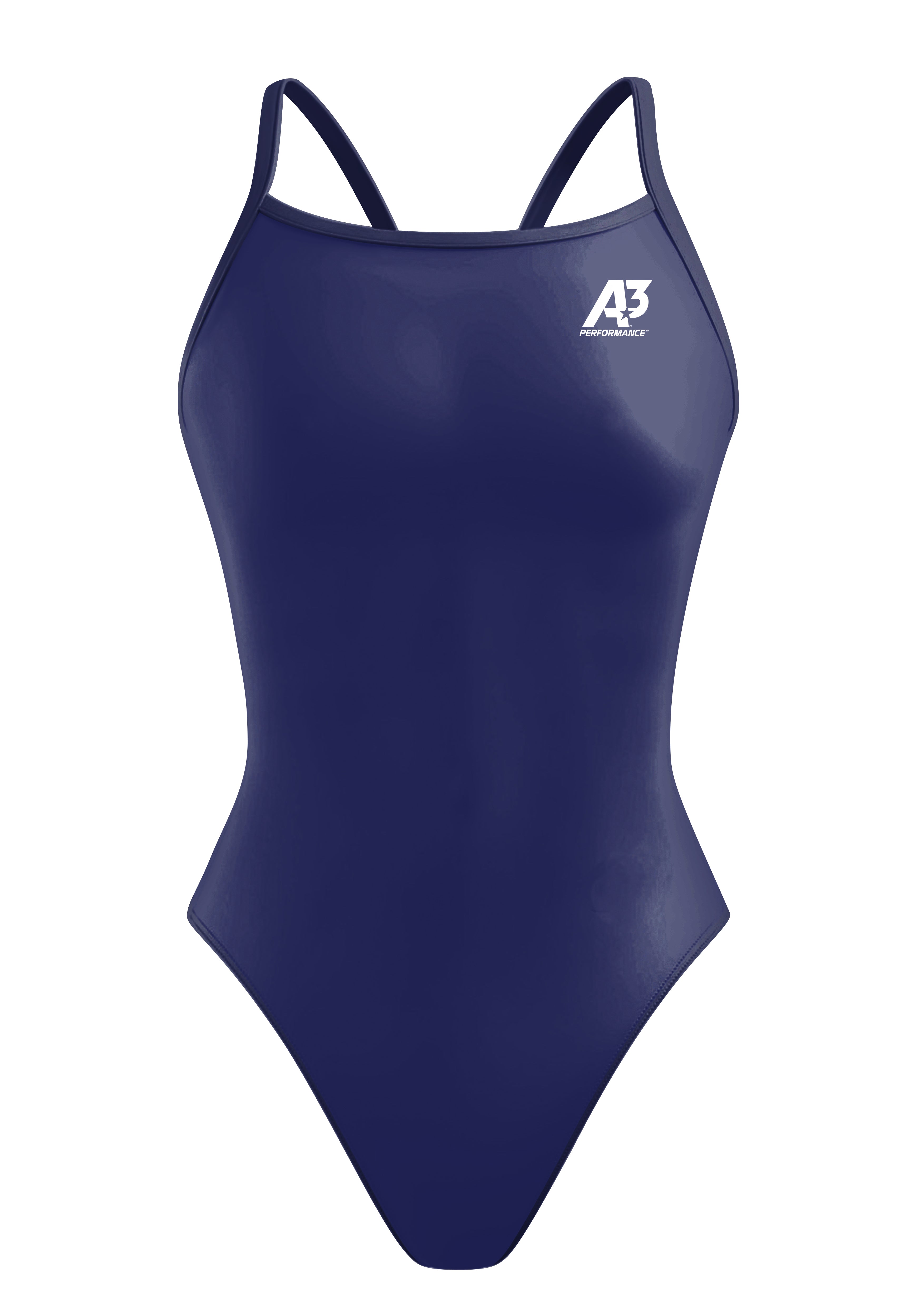 A3 Performance Solid Female Flashback Swimsuit