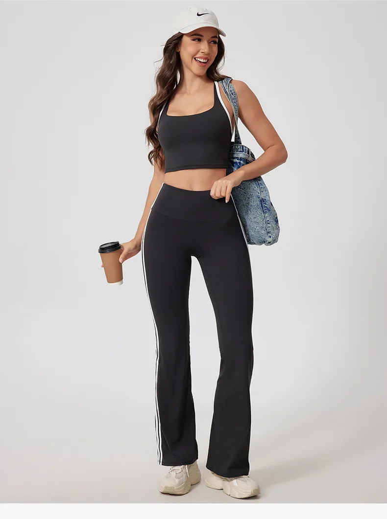 Yoga Suit Women Tracksuit Sports Vest High Waist Legging Outfit Girl Gym Set Fitness Running Workout Clothes Push Up Sportswear